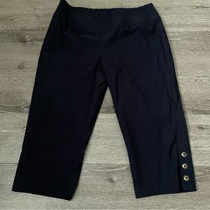 Laura Petites Dark Navy Blue Capris